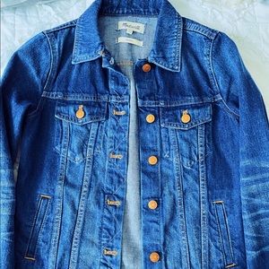 Madewell classic denim jacket (briarwood wash)